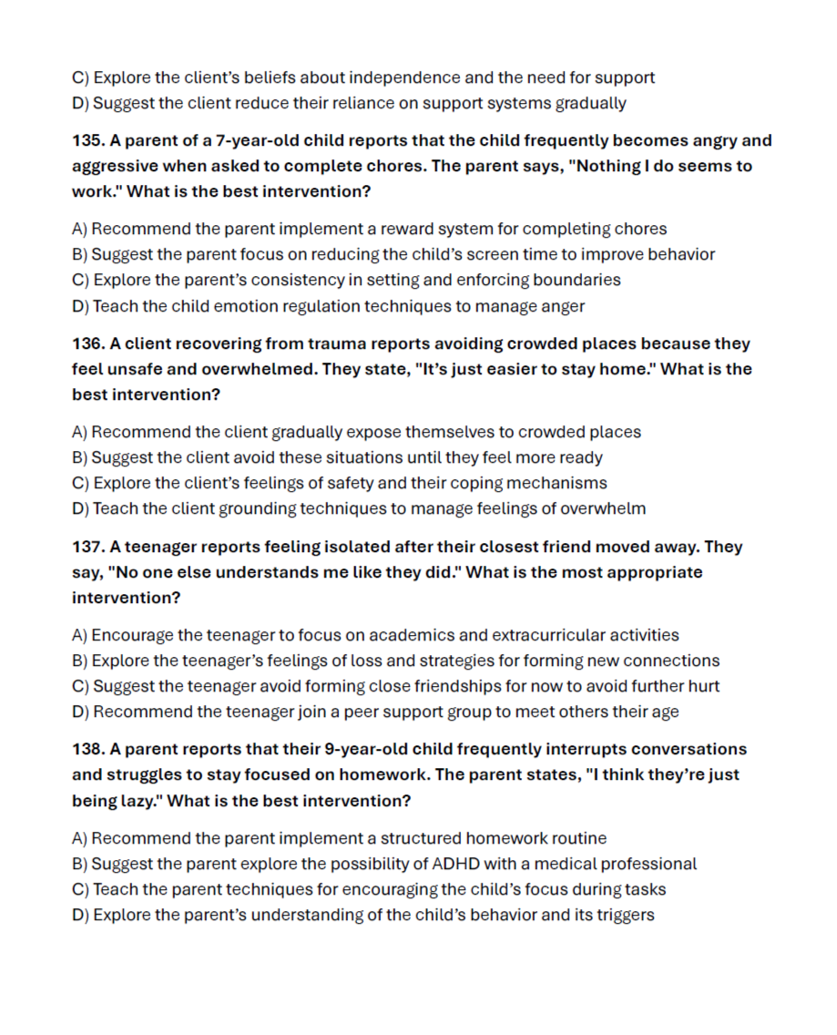 680 Essential Questions for the LCSW 2024 Exam with In-Depth Answers