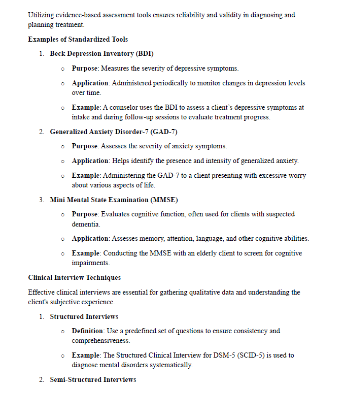 NCMHCE Exam Ultimate Study Guide Includes: Detailed Notes, Definitions, Mock Exams, Case Studies & More