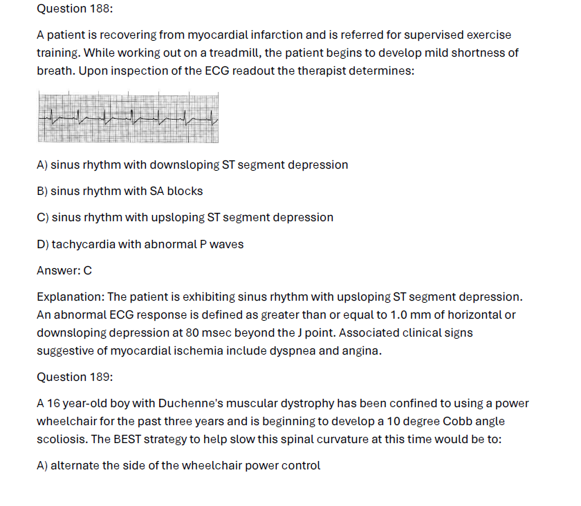 200 Questions for the NPTE 2024 Exam with Answers & Explanations